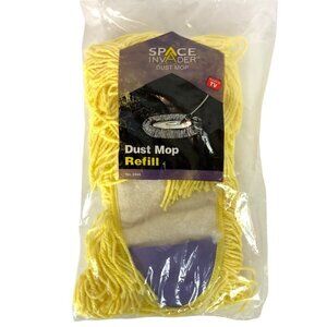 Space Invader Dust Mop Refill Yellow Cotton & Microfiber No 2444